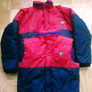 Vintage 90's polo ralph uni crest JACKET/VEST COLORBLOCK.